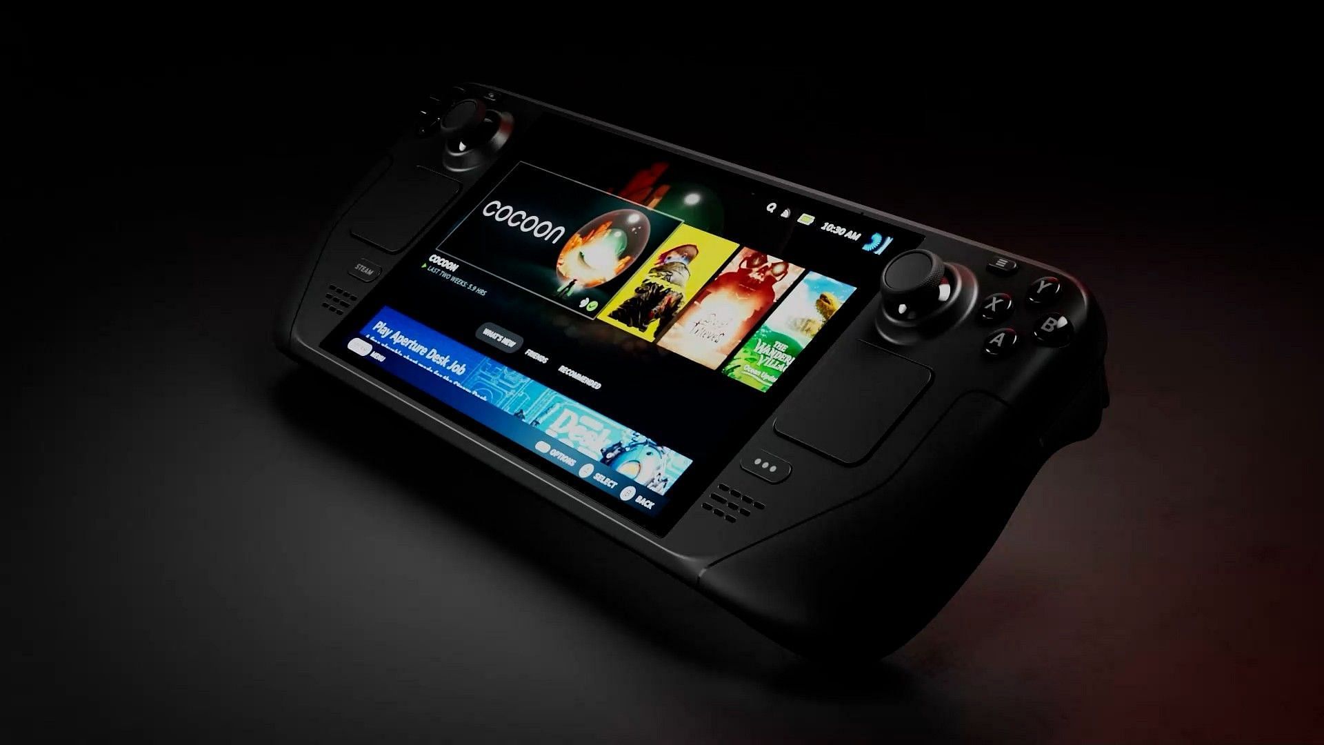 Steam Deck runs on SteamOS 3.0 (Image via Valve)